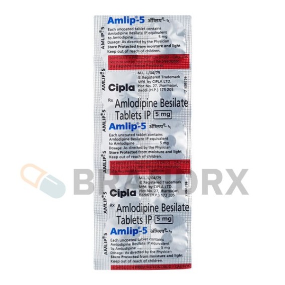 Amlip 5 mg Cipla